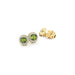 Peridot Diamond Studs - Armans Fine Jewellery