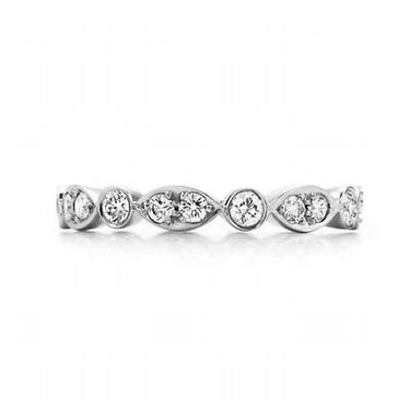 Petal Diamond Wedding Band - Armans Fine Jewellery