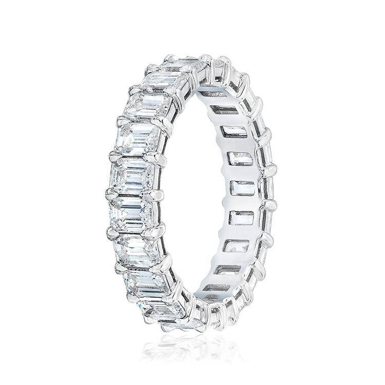 Petite Emerald Wedding Band - Armans Fine Jewellery