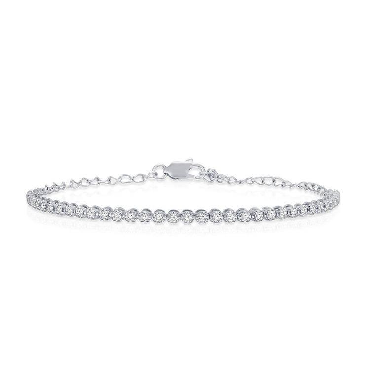 Petite Diamond Tennis Bracelet - Armans Fine Jewellery