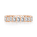 Petite Emerald Bezel Set Wedding Band - Armans Fine Jewellery