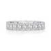 Petite Emerald Bezel Set Wedding Band - Armans Fine Jewellery