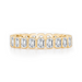 Petite Emerald Bezel Set Wedding Band - Armans Fine Jewellery