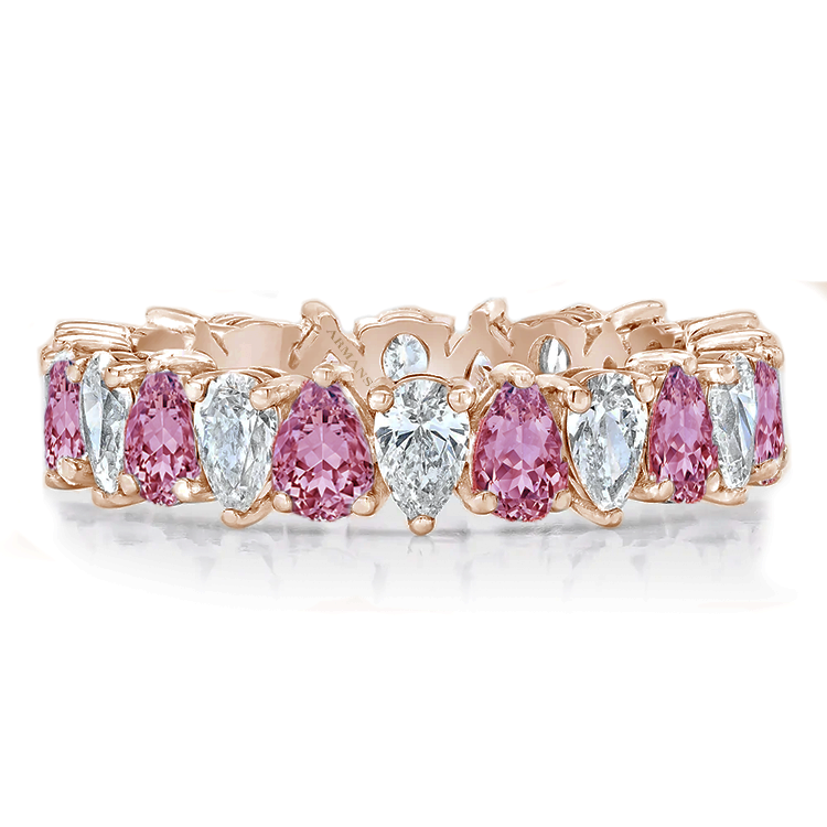 Petite Pear Gender Reveal Ring - Armans Fine Jewellery