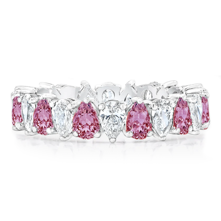 Petite Pear Gender Reveal Ring - Armans Fine Jewellery