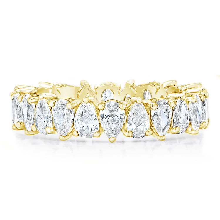 Petite Pear Wedding Band - Armans Fine Jewellery