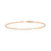 Petite Solid Gold Paper Clip Bracelet - Armans Fine Jewellery