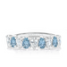 Petite Pear Half Band Gender Reveal Ring - Armans Fine Jewellery