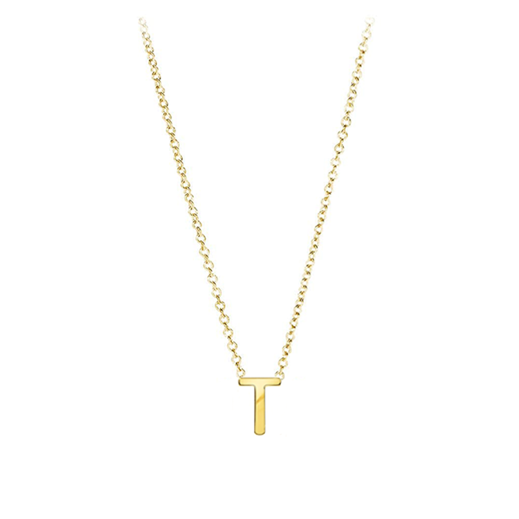 Petite Initial Necklace Petite Letter Necklace Sydney Armans