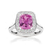 Pink Sapphire Engagement Ring - Armans Fine Jewellery