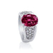 Pink Tourmaline Diamond Ring - Armans Fine Jewellery