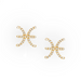 Pisces Diamond Zodiac Studs - Armans Fine Jewellery