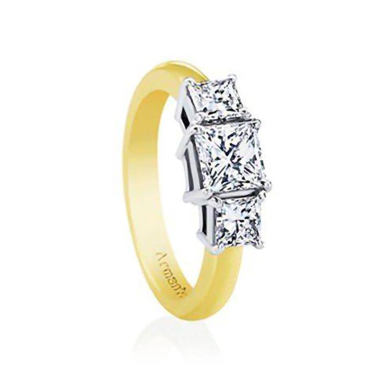 Princess Trilogy Engagement Ring | Armans Fine Jewellery