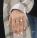 Radiant Seamless Halo Engagement Ring - Armans Fine Jewellery