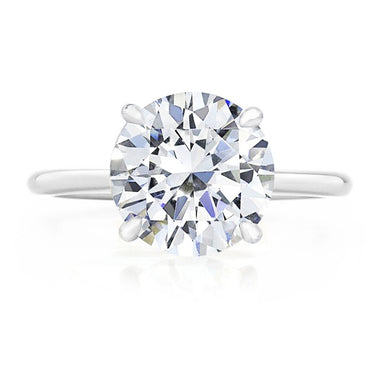 Reha Round Engagement Ring - Armans Fine Jewellery