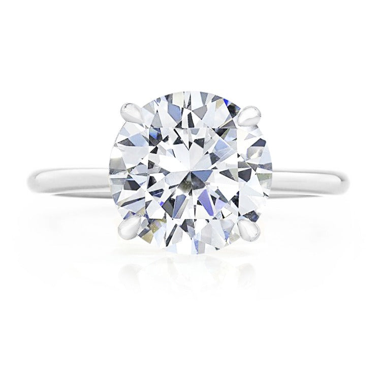 Reha Round Engagement Ring - Armans Fine Jewellery