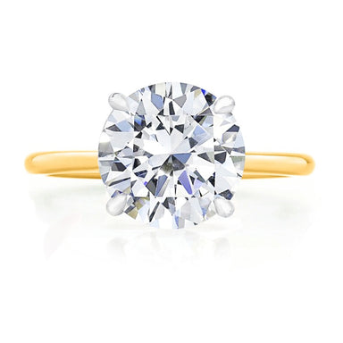 Reha Round Engagement Ring - Armans Fine Jewellery