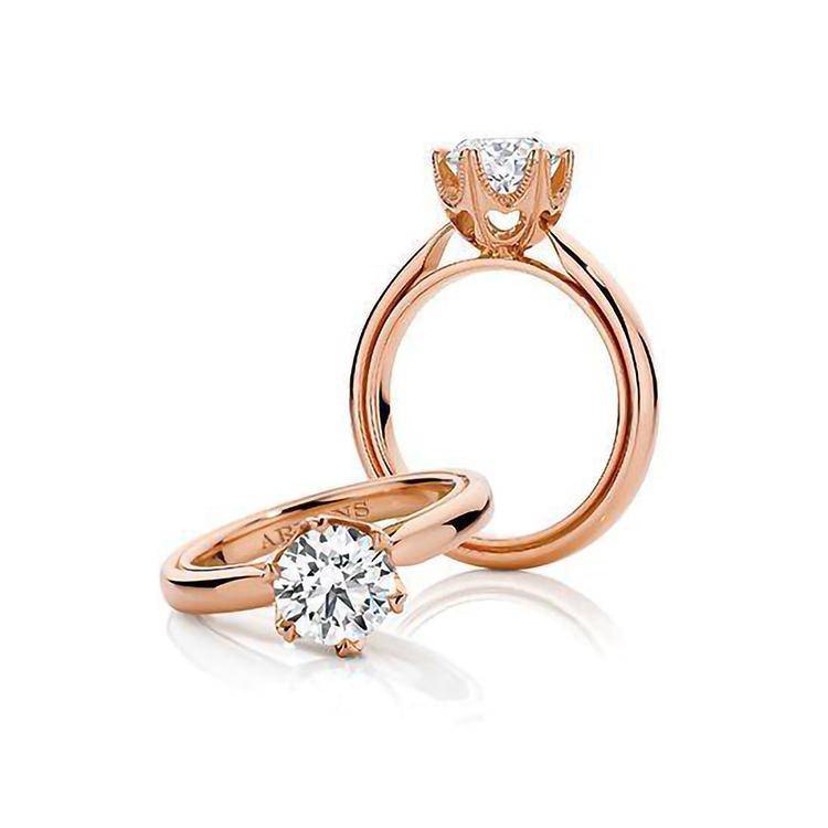 Hearts Engagement Ring | Armans Fine Jewellery