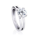 Round Ellipse Engagement Ring - Armans Fine Jewellery