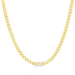 Round Bezel Set Cuban Link Necklace - Armans Fine Jewellery