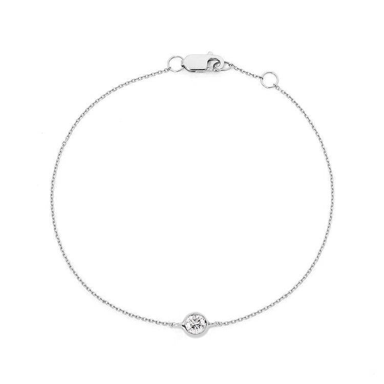 Round Bezel Set Diamond Bracelet - Armans Fine Jewellery