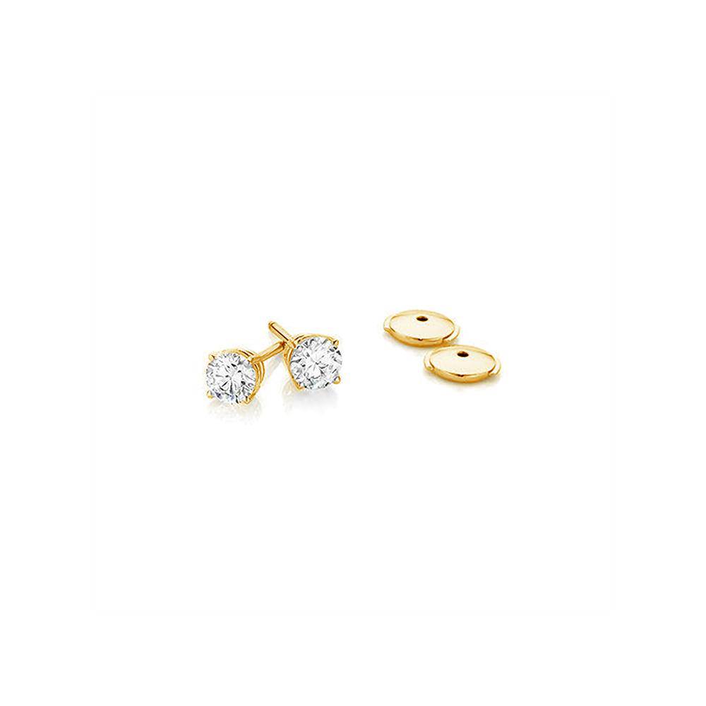 Round Diamond Studs - Armans Fine Jewellery