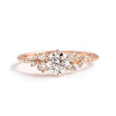 Round Horizon Engagement Ring - Armans Fine Jewellery