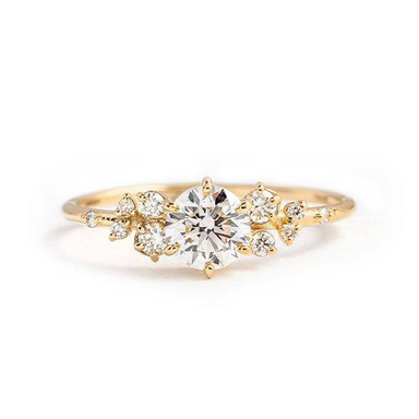 Round Horizon Engagement Ring - Armans Fine Jewellery