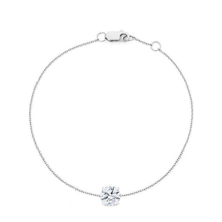 Round Solitaire Diamond Bracelet Armans Fine Jewellery Sydney