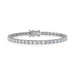 Round and Emerald Diamond Tennis Bracelet - Armans Fine Jewellery