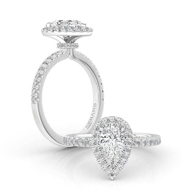 Royal Tear Engagement Ring - Armans Fine Jewellery