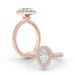 Royal Tear Engagement Ring - Armans Fine Jewellery