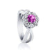 Russian Cut Pink Sapphire Engagement Ring - Armans Fine Jewellery