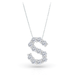 Diamond Initial Pendant - Armans Fine Jewellery