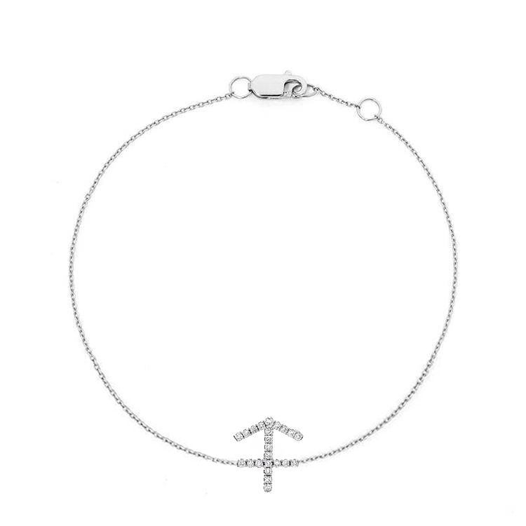Sagittarius Diamond Zodiac Bracelet - Armans Fine Jewellery