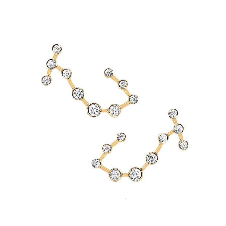Scorpio Diamond Constellation Studs - Armans Fine Jewellery