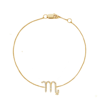 Scorpio Diamond Zodiac Bracelet - Armans Fine Jewellery