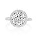 Seamless Round Halo Engagement Ring - Armans Fine Jewellery