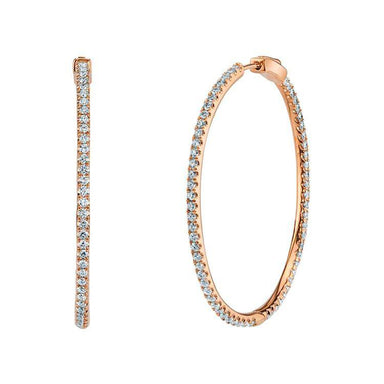 Sienna Diamond Hoops - Armans Fine Jewellery