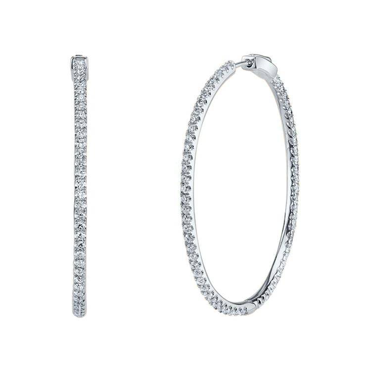 Sienna Diamond Hoops - Armans Fine Jewellery