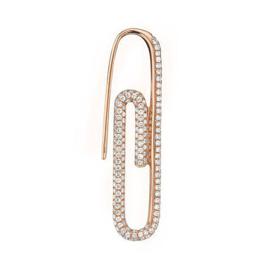 Single Diamond Clip Earring - Armans Fine Jewellery