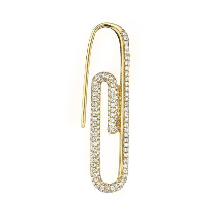Single Diamond Clip Earring - Armans Fine Jewellery