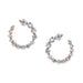 Small Frankie Diamond Hoops - Armans Fine Jewellery