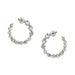Small Frankie Diamond Hoops - Armans Fine Jewellery