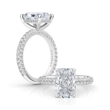 Snow White Engagement Ring - Armans Fine Jewellery