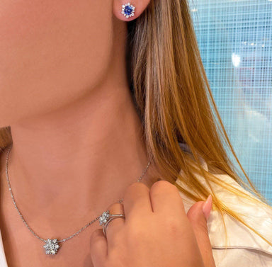 Snowflake Diamond Necklace - Armans Fine Jewellery