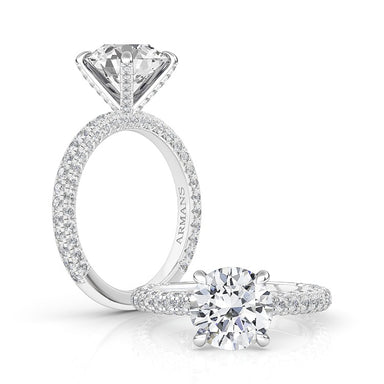 Snowflake Engagement Ring - Armans Fine Jewellery