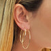 Solid Gold Hoop Earrings - Armans Fine Jewellery
