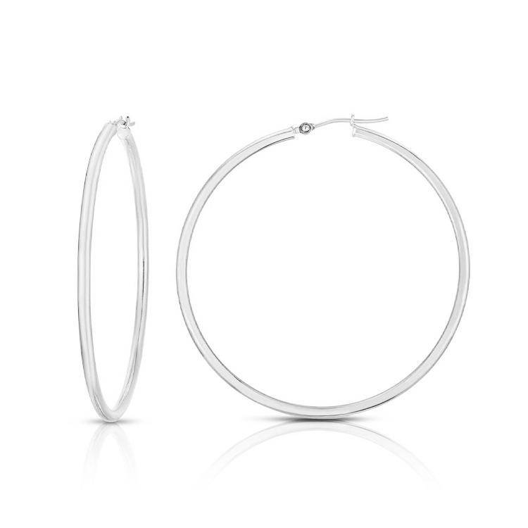 Solid Gold Hoop Earrings - Armans Fine Jewellery