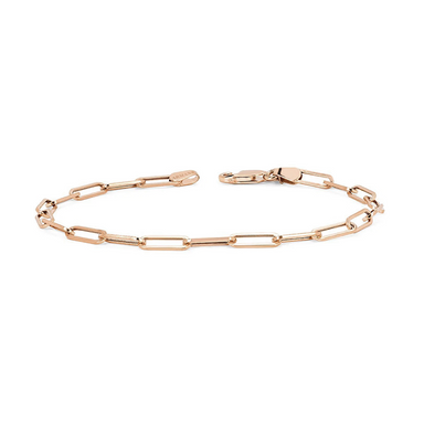 Gold Link Anklet - Armans Fine Jewellery